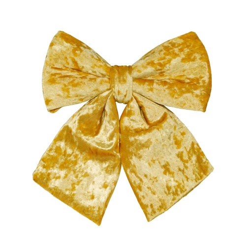 Laço de veludo MP Velvet 22x24cm dourado 04