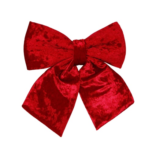 Laço de veludo MP Velvet 22x24cm vermelho 08