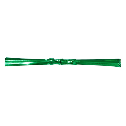 Fita metálica para fechar sacos 4mmx10cm verde escuro 73 MP (800 unidades)