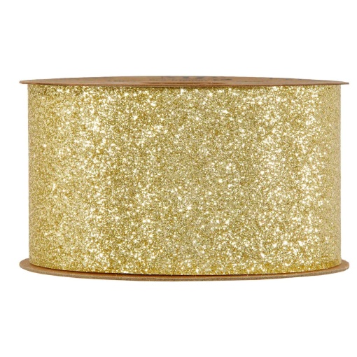 Fita de tecido MP Desiree 63mmx10m glitter dourado 04