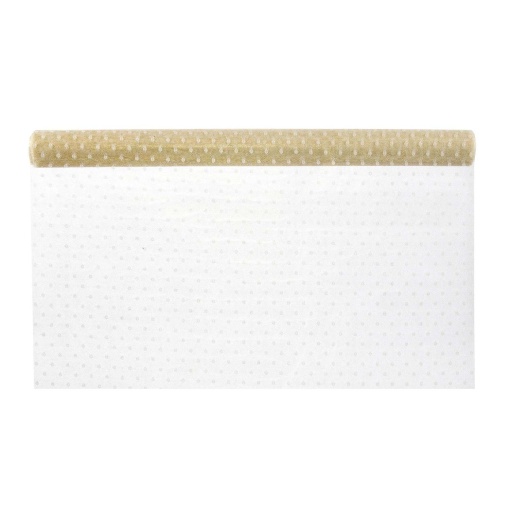 Tule MP Shining Dots 170cmx5m bege 02