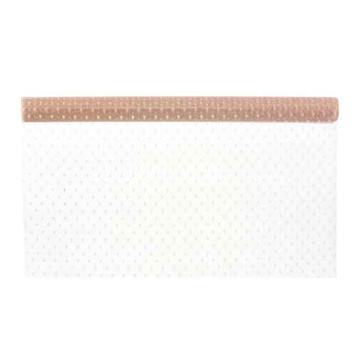 Tule MP Shining Dots 170cmx5m rosa 57