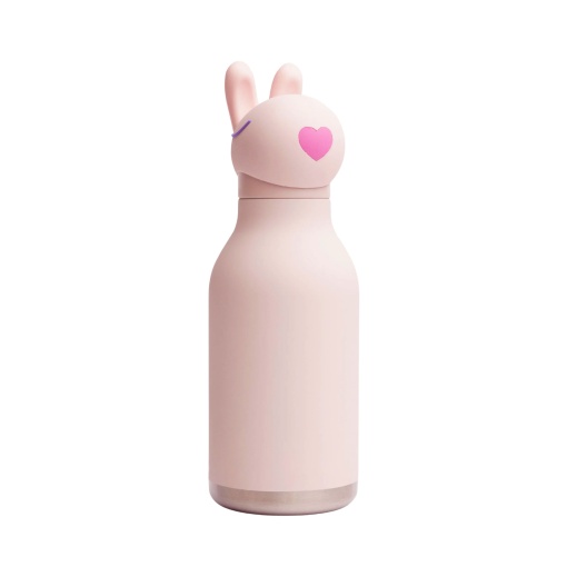 Garrafa térmica com palhinha ASOBU Bestie 460ml coelho