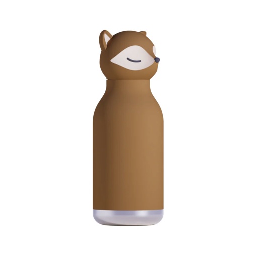 Garrafa térmica com palhinha ASOBU Bestie 460ml raposa