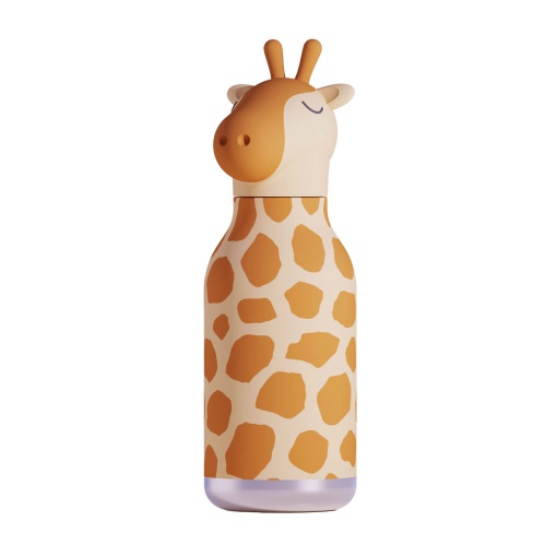 Garrafa térmica com palhinha ASOBU Bestie 460ml girafa