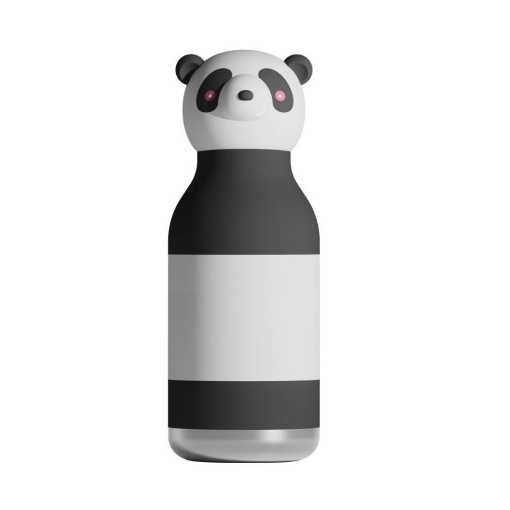 Garrafa térmica com palhinha ASOBU Bestie 460ml panda