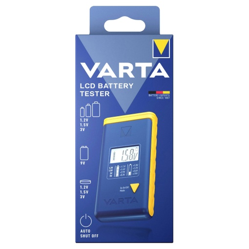 Tester de pilhas LCD VARTA 893
