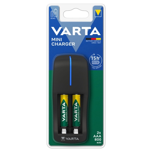 Carregador universal com 2 pilhas AAA VARTA 57646