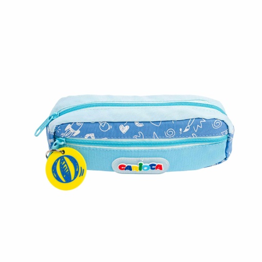 Estojo escolar CARIOCA Bustina Doodle duplo sortido