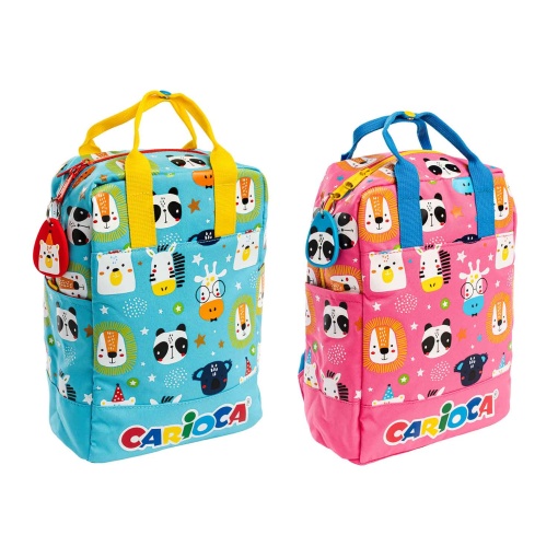Mochila CARIOCA Zainetto Doppio Manico Animal 2025 sortido 29,5x20x12cm