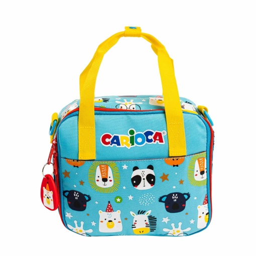 Lancheira térmica CARIOCA Animal 2025 sortido 23x20x12cm