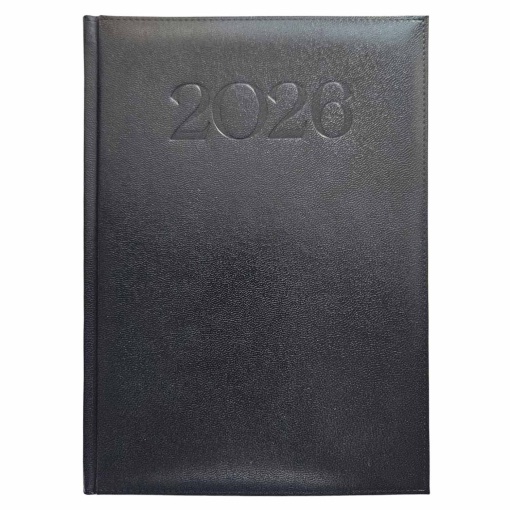 Agenda diária A5 2026 PAPIRO Madrid azul