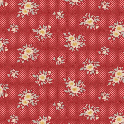 Tecido TILDA Merry Little Christmas Joy red 1x1,10m
