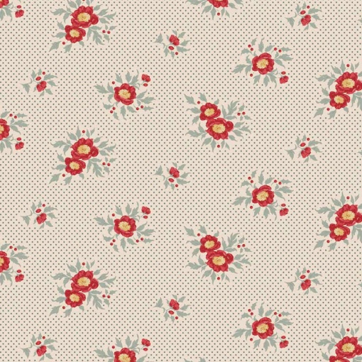 Tecido TILDA Merry Little Christmas Joy blue 1x1,10m