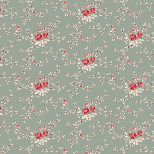 Tecido TILDA Merry Little Christmas Noel duckegg 1x1,10m