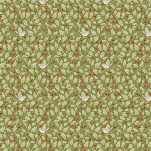 Tecido TILDA Merry Little Christmas Holly most 1x1,10m