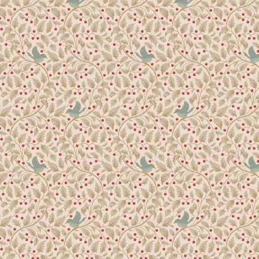 Tecido TILDA Merry Little Christmas Holly clay 1x1,10m