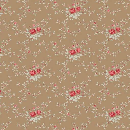 Tecido TILDA Merry Little Christmas Noel taupe 1x1,10m