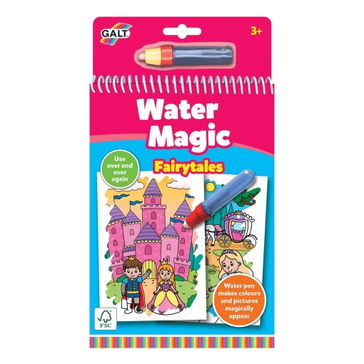 LIVRO DE COLORIR WATER MAGIC - FAIRYTALES DISET GALT 1150400312