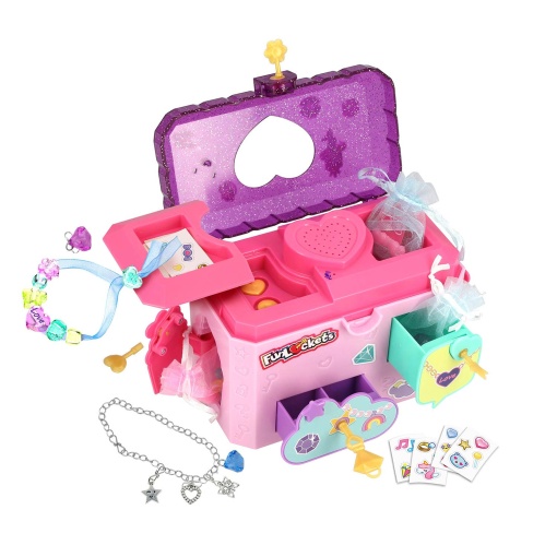 Caixa de joias secreta com gravador de mensagens jumbo funlockets