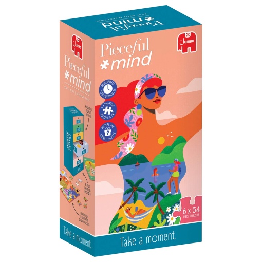 PUZZLE JUMBO PIECEFUL MIND 6X54 PECAS TAKE A MOMENT 1110100680