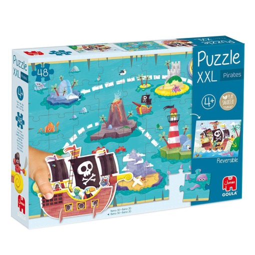 PUZZLE GOULA 48 PECAS XXL PIRATAS 1110700209