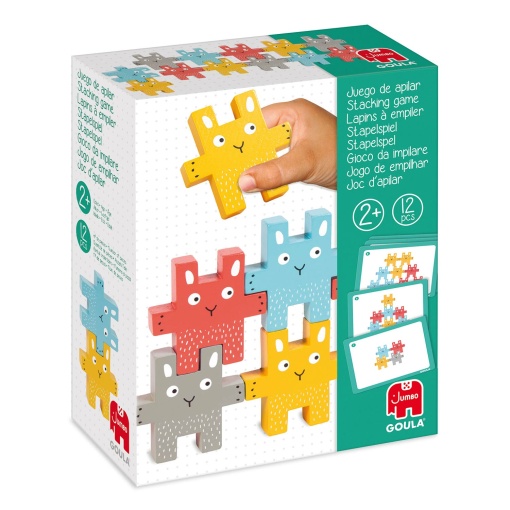 JOGO DE EMPILHAR COELHINHOS GOULA 55243