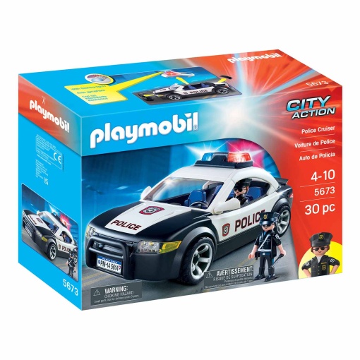 PLAYMOBIL CITY ACTION CARRO DE POLICIA 5673