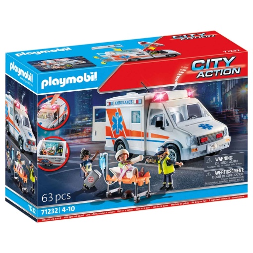 PLAYMOBIL CITY LIFE AMBULANCIA 71232