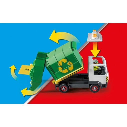 PLAYMOBIL City Life camião de reciclagem
