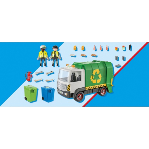 PLAYMOBIL City Life camião de reciclagem