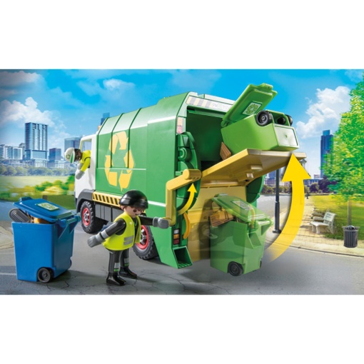PLAYMOBIL City Life camião de reciclagem