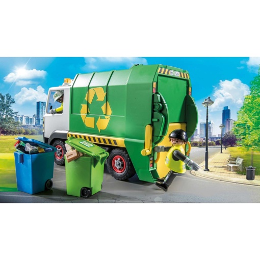 PLAYMOBIL City Life camião de reciclagem