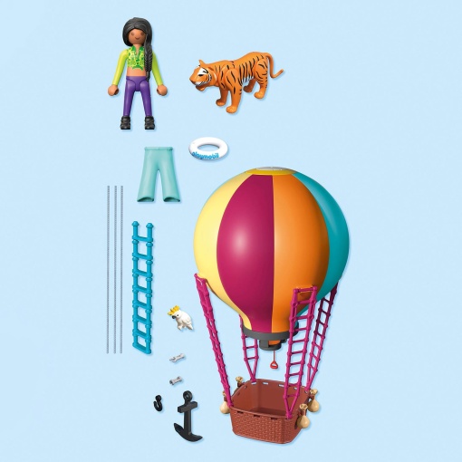 PLAYMOBIL Action Heroes viagem de balão