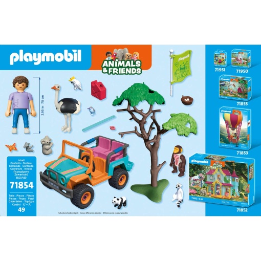 PLAYMOBIL Action Heroes veículo todo o terreno colorido