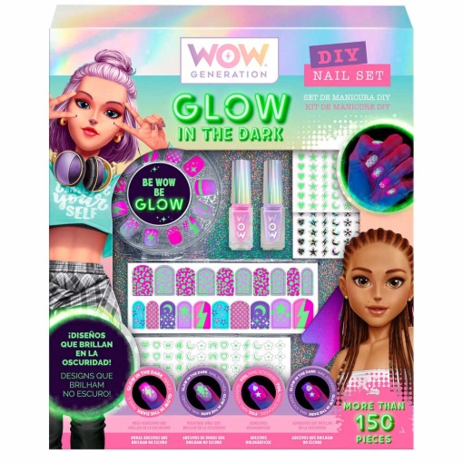 Conjunto de manicure com unhas perfumadas WOW GENERATION