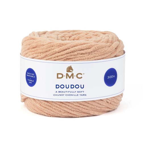 Fio de tricot DMC Doudou Chunky Chenille 300g rosa velho 03