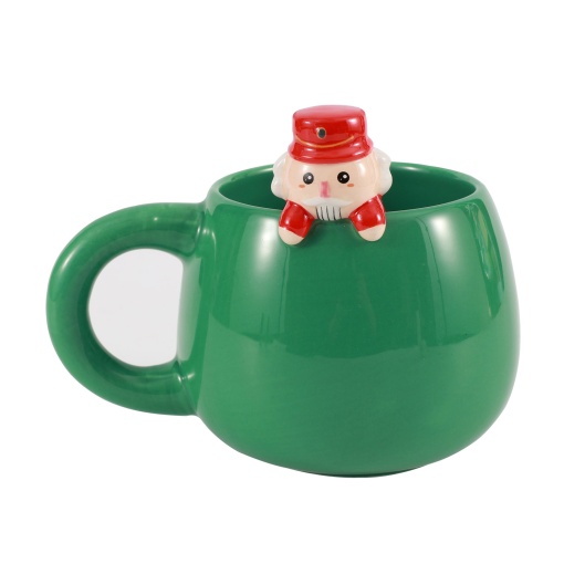 Caneca de cerâmica charm iTotal quebra-nozes 450ml