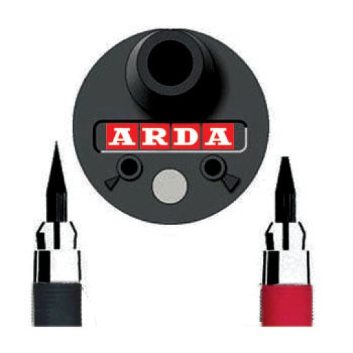 Afia-minas rotativa 2mm com depósito ARDA TE809