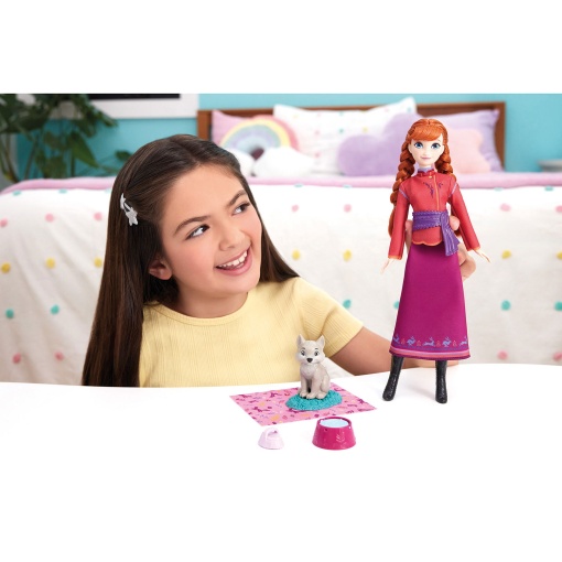 Disney Frozen Anna e o lobinho Mattel JFG17