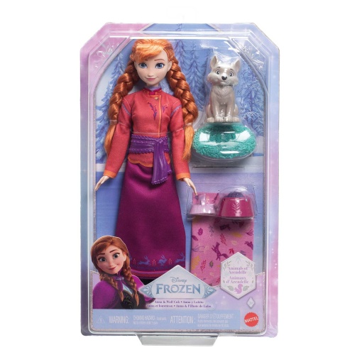 Disney Frozen Anna e o lobinho Mattel JFG17