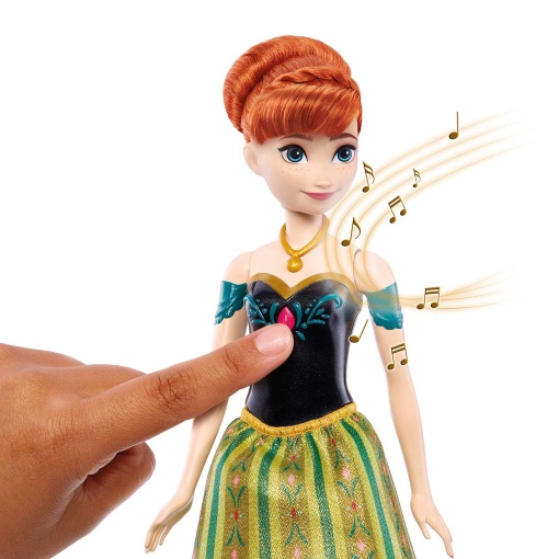 Disney Frozen Anna cantora Mattel JDX49