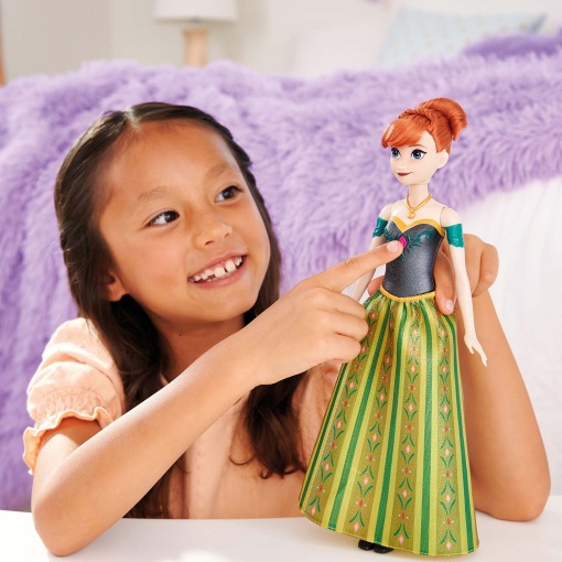 Disney Frozen Anna cantora Mattel JDX49