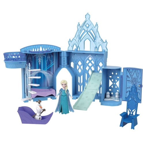 Disney Frozen Storytime Stackers palácio de gelo da Elsa Mattel JDP63