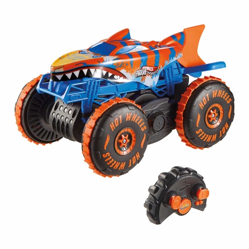 HOT WHEELS Monster Trucks Tiger Shark escalador telecomandado Mattel JFR39