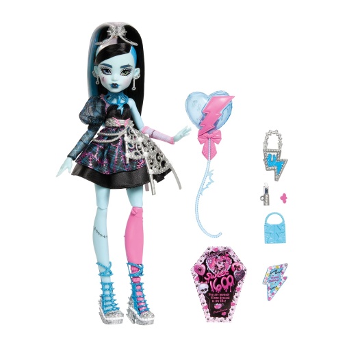 MONSTER HIGH aniversário assustadoramente doce da Frankie Stein Mattel JBG75