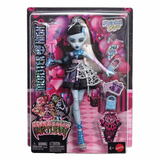 MONSTER HIGH aniversário assustadoramente doce da Frankie Stein Mattel JBG75