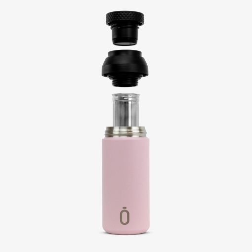 Copo térmico RUNBOTT Cup Mii 350ml rosa empoeirado