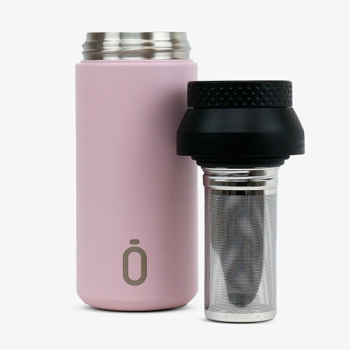 Copo térmico RUNBOTT Cup Mii 350ml rosa empoeirado