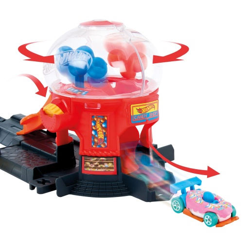 HOT WHEELS City pista loja de doces no centro da cidade Mattel HDR24/JBM62